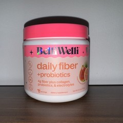 BelliWelli Fiber Supplement- Collagen, Probiotics and Electrolytes