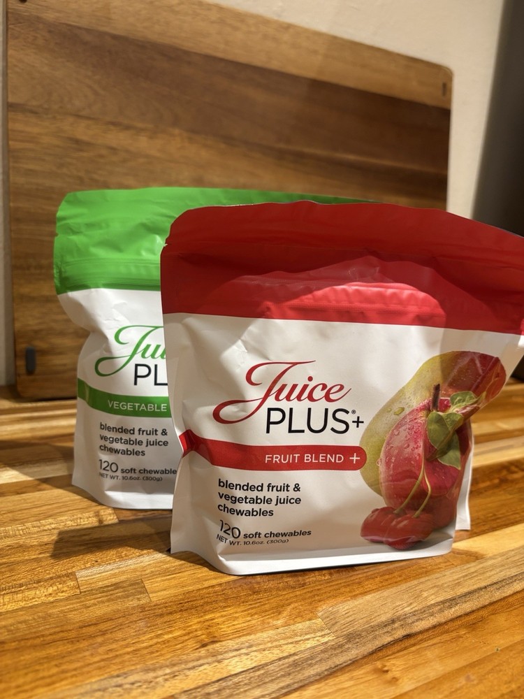 Juice Plus+ Fruit & Vegetable Blend Soft Chewables 240 Ct Lot of 2 Exp 12/2026