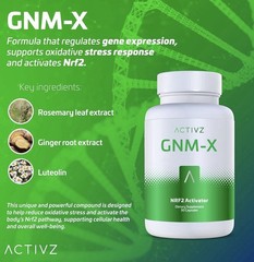 Activz Trifecta Combo – GNM-X, LINQ, OPTIMEND – 3 Bottle System – New & Seale