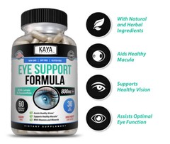 Eye Health Supplement, Lutein and Zeaxanthin, Vision Health, Eye Strain Support