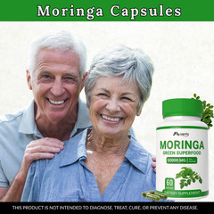 Moringa Capsules | 10000mg per Serving | Moringa Leaf Extract | 300 Capsules