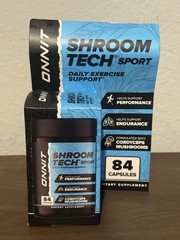 ONNIT Shroom Tech Sport Pre-Workout Energy Support Supplement Capsules, 84 ct