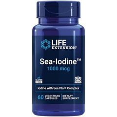 Life Extension Sea-Iodine™, kelp and bladderwrack-derived Iodine – 60 Capsules