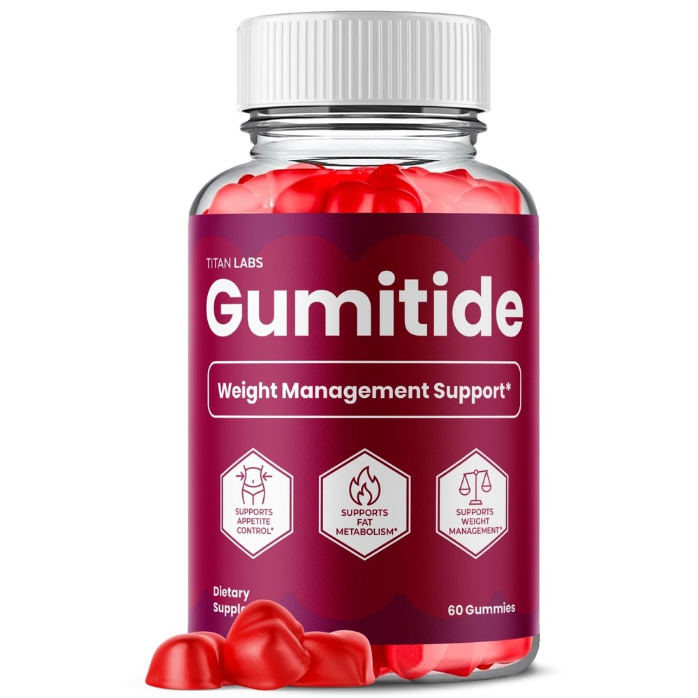 (1 Pack) Gumitide ACV Gummys 1000MG Advanced Gumi Tide Supplement 60 Gummies