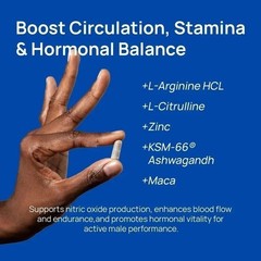 Selerb NAD+ Supplement for Men-With Liposomal-NAD+,CoQ10, L-Carnitine, L-Arginin