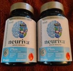Lot Of 2 Schiff Neuriva Plus Supplement – 50 Gummies/100 Total