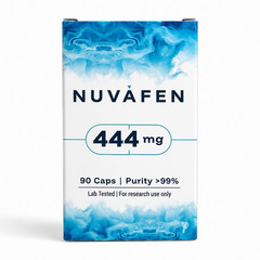 NUVAFEN 444 mg Capsules 90 Count Dietary Supplement Purity 99%