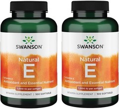Swanson Vitamin E-Natural Vitamin Supplement Promoting Cardiovascular Health-Nat