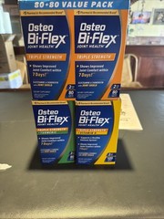 Pack 4 Osteo Bi-Flex Triple Vitamin D Supplement 360 Tablets / Exp 2028