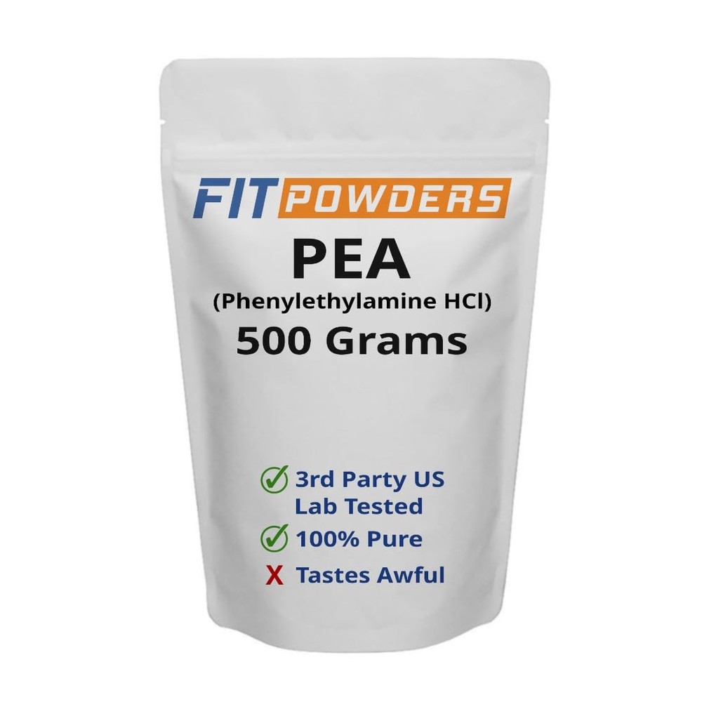 Phenylethylamine Supplement 500 Grams Phenethylamine HCL Form
