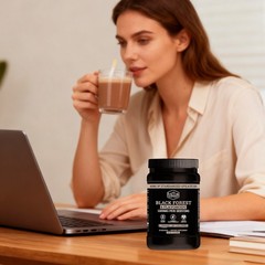 Black Supplements High Flavanol Cocoa Powder & Flavonoids Forest 1200mg