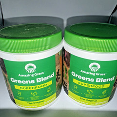 Amazing Grass Greens Blend Superfood Original 2 Pack 8.5 Oz Each Exp 07/2026
