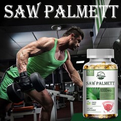 240 Softgels Saw Palmetto Extract 1000mg Prostate Supplement Urinary Men Health