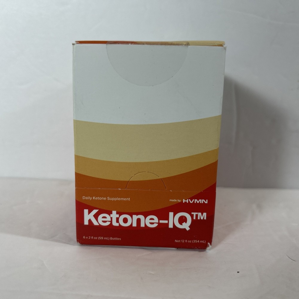 KETONE-IQ Shots 6 PACK of 2 Fl oz Bottles Open Box Sealed Bottles Exp. 11/2025