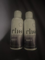(2) Rho Nutrition Liposomal NAD+ Ultra High Absorption Liquid Bottles 12/2027
