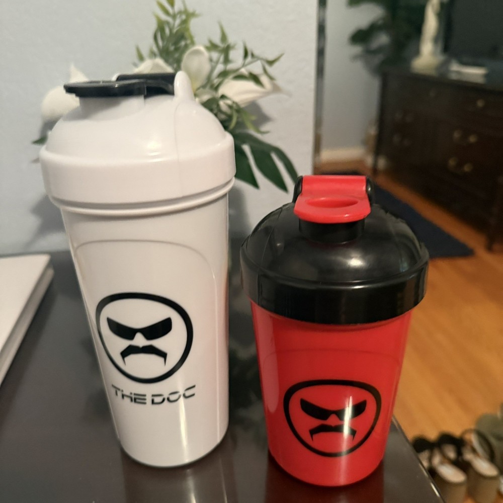 G Fuel Dr Disrespect – The Doc Limited Edition OG White & Red Shakers Lot NEW