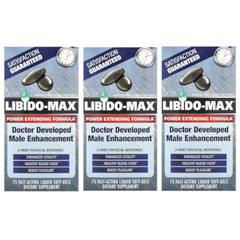 Applied Nutrition Libido-Max Fast-Acting Liquid Softgels 75 sgels (Pack of 3)
