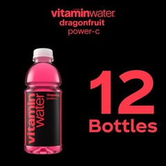 vitaminwater Power-C Dragonfruit Nutrient Enhanced 20 fl oz (Pack of 12)