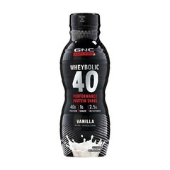 GNC AMP Wheybolic 40 – Vanilla – 14oz. (12 Bottles) 12 Count