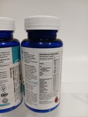 BIOVITALIA ORGANICS Plant Based Blood Builder 1000mg Iron 60ct Exp7/26 Two Pack