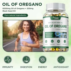 Oil of Oregano 120pcs – Antioxidant, Balances Intestinal Flora, Gut Health
