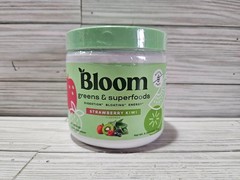 Bloom Greens & Superfoods Powder Strawberry Kiwi 30 Servings 6.39 oz NEW!