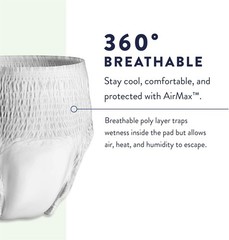 Prevail Per-Fit Daily Protective Underwear, Unisex Adult Disposable Adult Diap