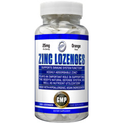 Chewable Hi Tech Zinc Lozenges 25mg – 50mg 100 Tablets Orange Flavor IMMUNITY