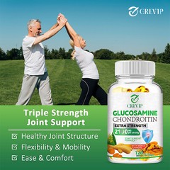 Glucosamine Chondroitin – Turmeric, MSM, Joint Support, Anti-Inflammatory