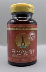 BioAstin Pure Natural Hawaiian Astaxanthin 12 mg., 120 Gel Caps