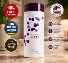 NU SKIN PHARMANEX ageLOC META Metabolism 120 Capsules New Sealed Exp 2027