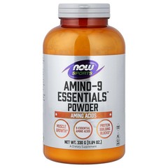 2 X NOW Foods, Sports, Amino-9 Essentials� Powder, 11.64 oz (330 g)