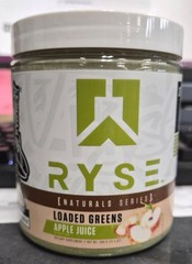 NEW RYSE Loaded Greens Flavor Apple Juice 19.4 OZ (08/2026)