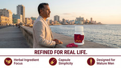 Ultra Bann Vitality Booster for Men – 15 Caps| Natural Testosterone Support
