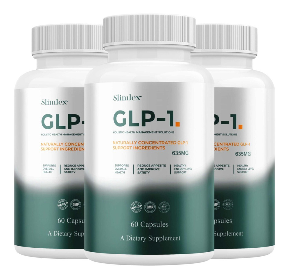 (3 Pack) Slimlex Capsules Slimlx Maximum Strength Wellness Pills