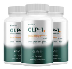 (3 Pack) Slimlex Capsules Slimlx Maximum Strength Wellness Pills