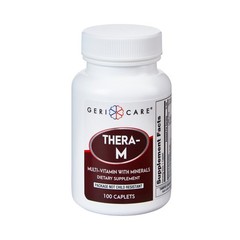 Geri-Care Multivitamin Tablet 621-01-GCP 1 Bottle 100 per Bottle