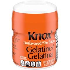 Knox Unflavored Gelatine 16 oz Canister – Pack of 3