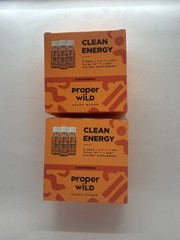 Proper Wild Peach Mango Clean Energy Shots 2.5z (2×6-Pack) BB 5/2027, FREE SHIP!