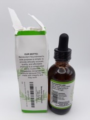 Benevolent Liquid Melatonin 3 mg 2 fl oz Liquid (59mL) Exp 1/2028 Box Damaged