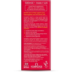 Organic Feroglobin Liquid 500ml – Iron Supplement, Boost Energy & Immunity