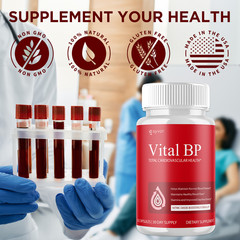 (5 Pack) Vital BP Advanced Blood Support Vitamin Formula VitalBP 300 Capsules