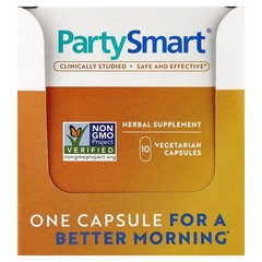 2 X Himalaya, PartySmart�, 10 Packets, 1 Vegetarian Capsule Each