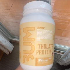 RAW Whey Protein ITHOLATE Powder Vanilla Oatmeal Cookie 25g UNOPENED EXP 5/28