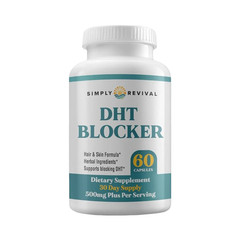Simply Revival DHT Blocker – Promote Healthy Hair Growth – 60 Capsules