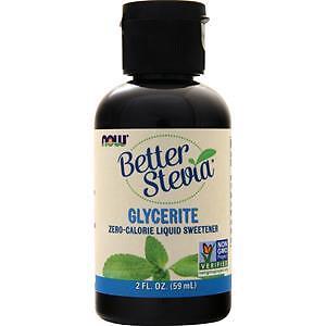 Now Better Stevia Organic Glycerite Zero-Calorie Liquid Sweetener 8 fl.oz