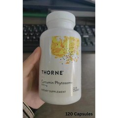 Sealed Thorne Curcumin Phytosome 1000 Mg Supplement, 120 Caps Exp 12/27