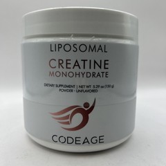 Sport, Liposomal Creatine Powder, Unflavored, 5.29 oz 150g Codeage Exp 09/26