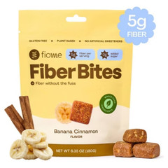 Fiome Fiber Bite Supplement Chewables – Banana Cinnamon – 15ct
