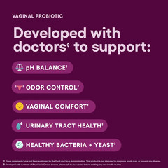 Physician’s CHOICE Probiotics For Women – PH Balance, Odor Control, Yeast Balanc